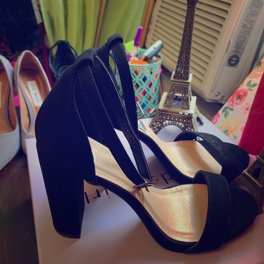 Black heels
